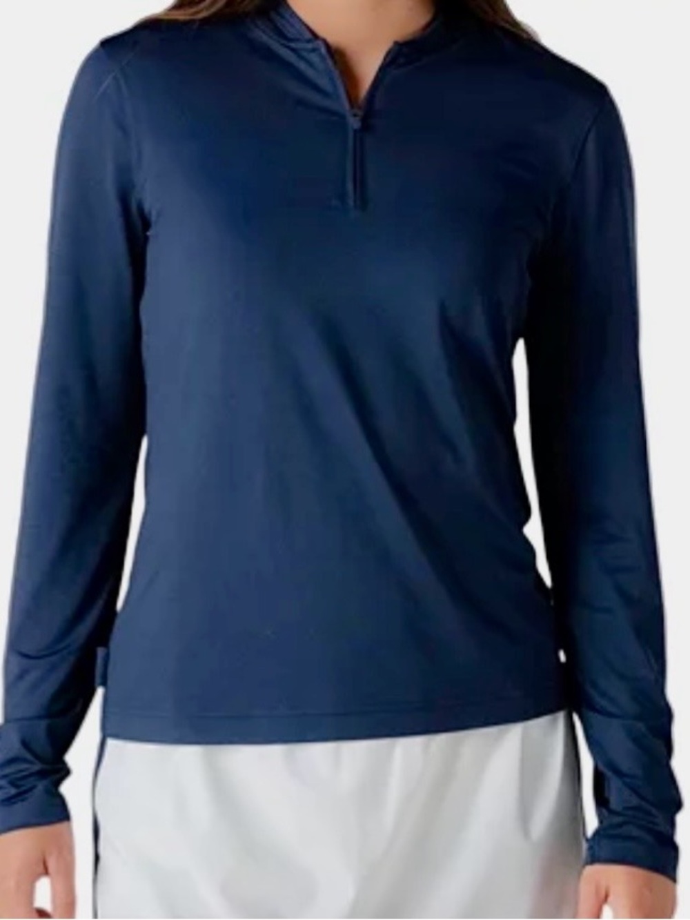 Brand New JOOLA Women's 1/4 Zip Pickleball Pullover Size XL Navy Blue Retail $79